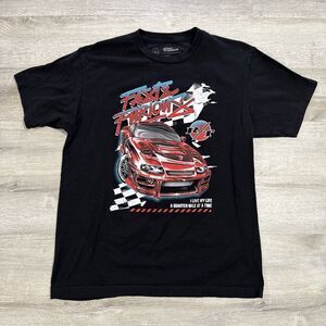 Fast & Furious Shirt Live My Life A Quarter Mile At A Time Men’s Black Large